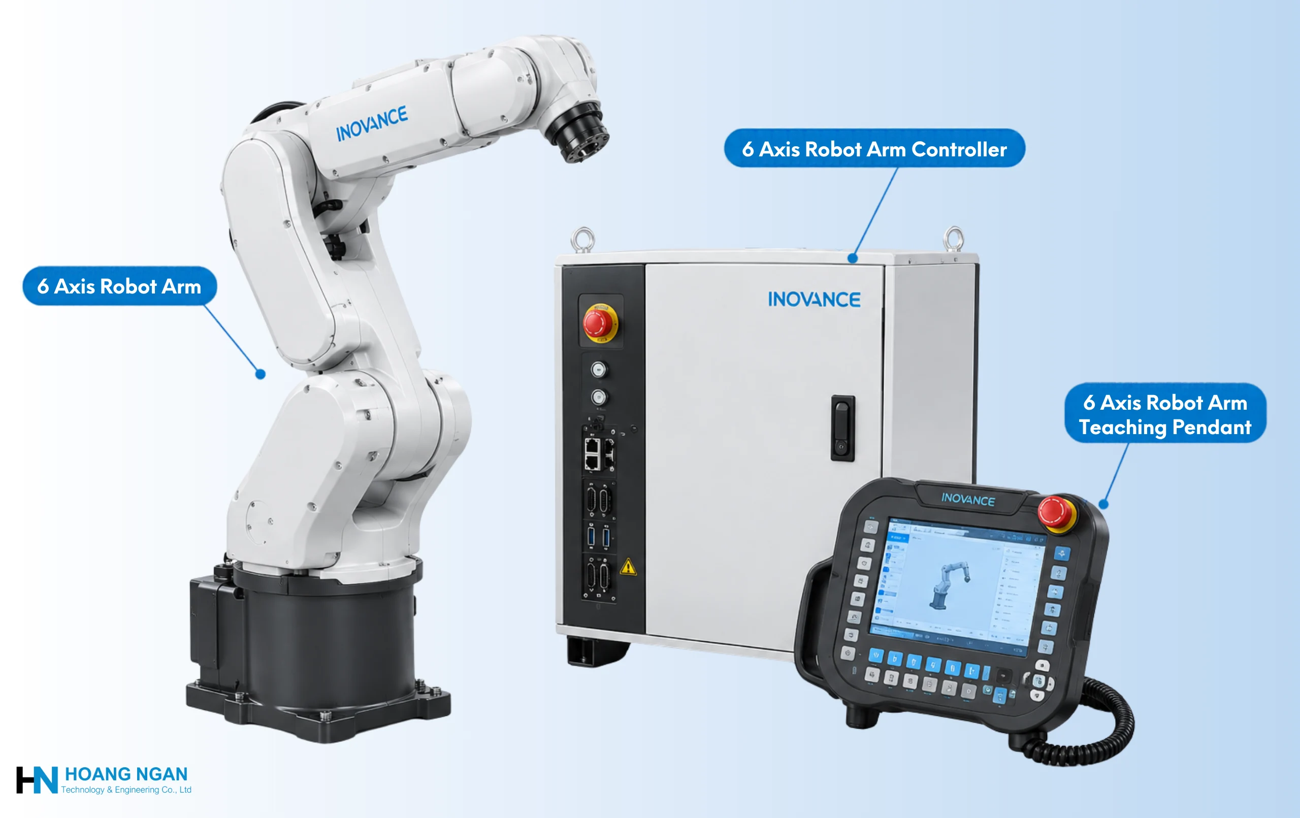 6 axis robot arm kit