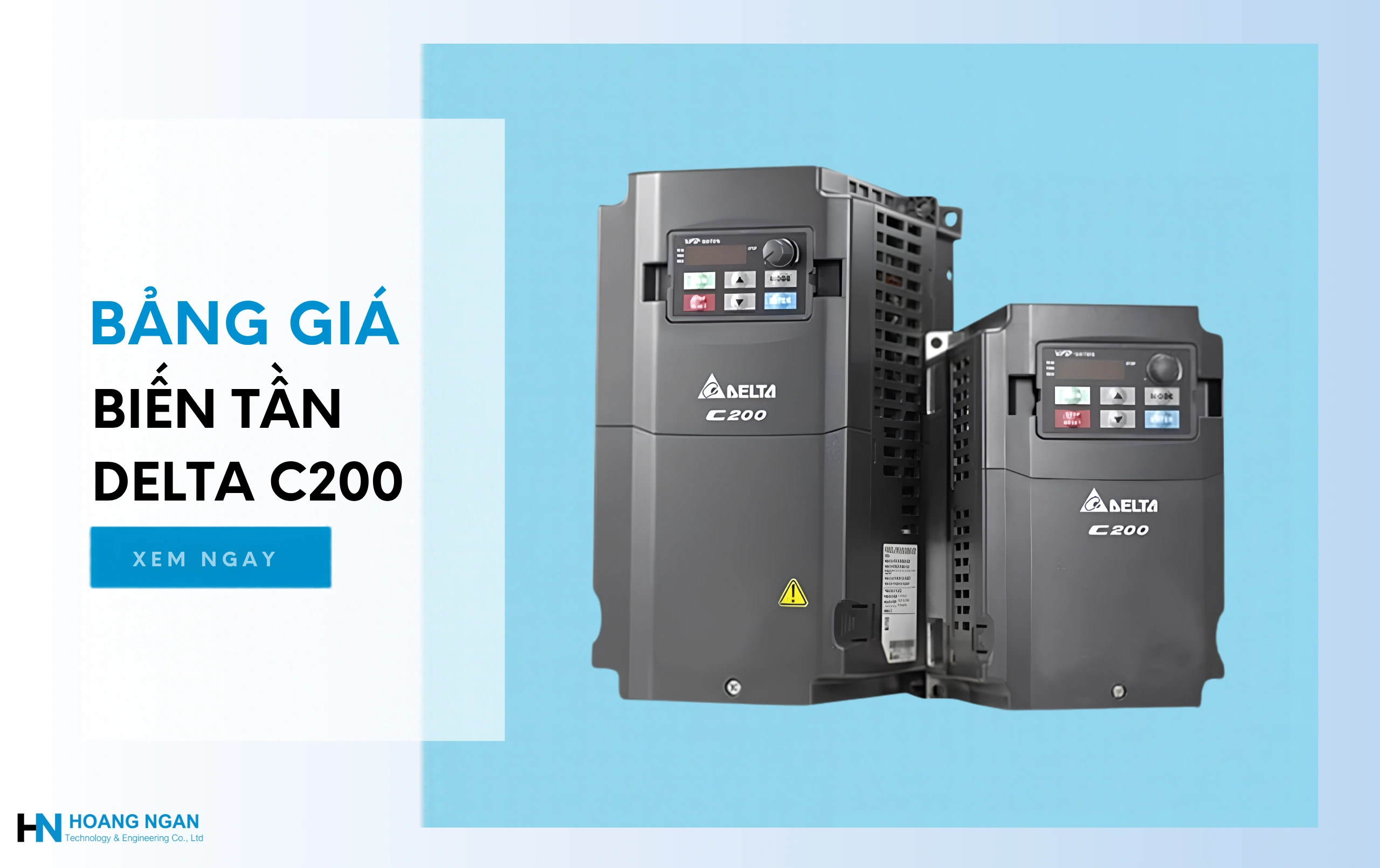 Bảng giá biến tần Delta C200