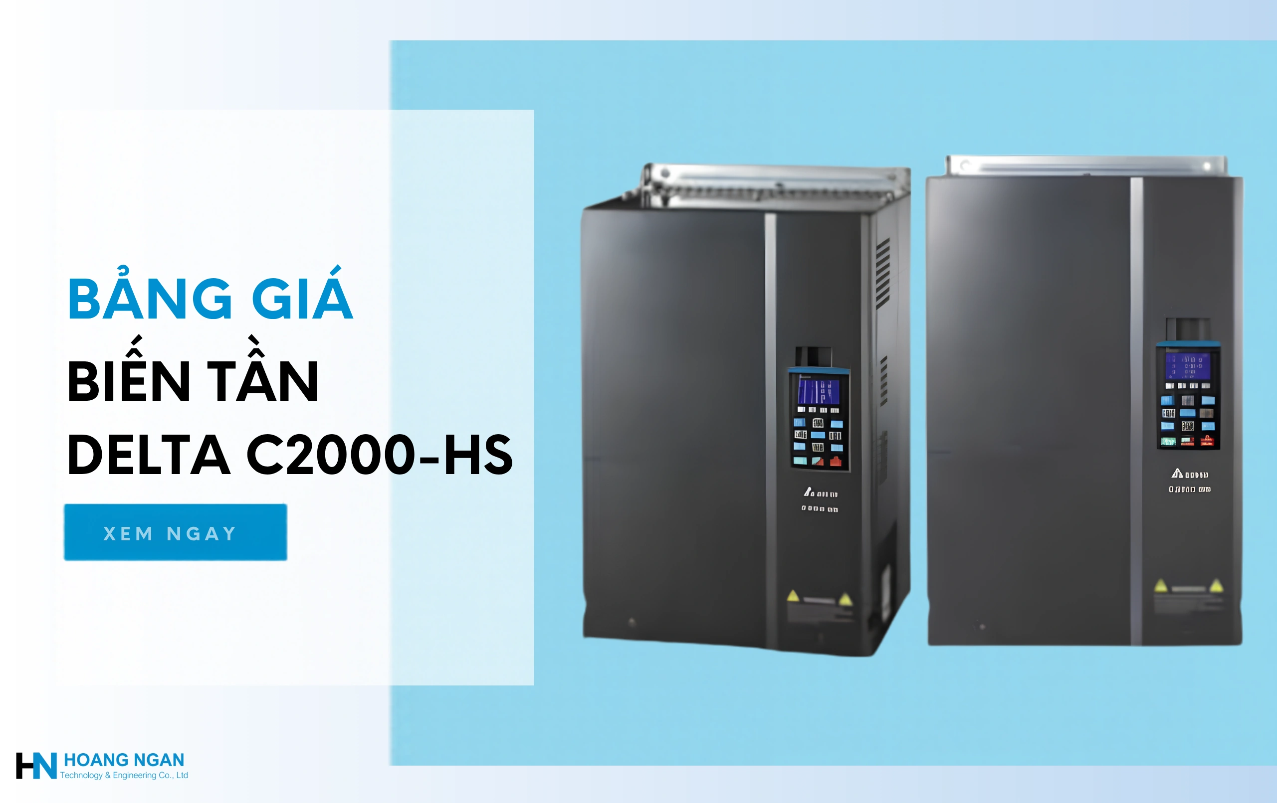 Bảng giá biến tần Delta C2000 HS