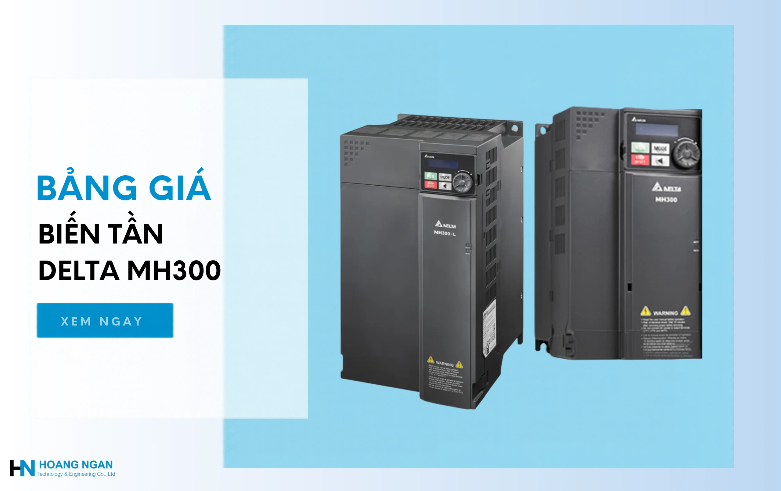 Bảng giá biến tần Delta MH300