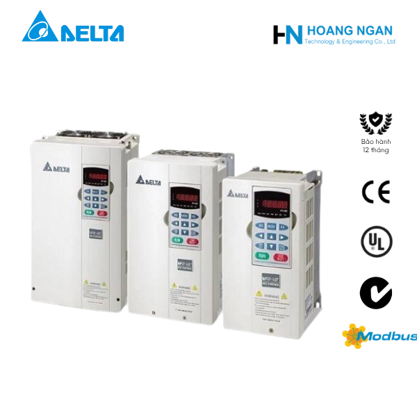 Biến tần Delta VFD VE - Chính hãng, Có sẵn