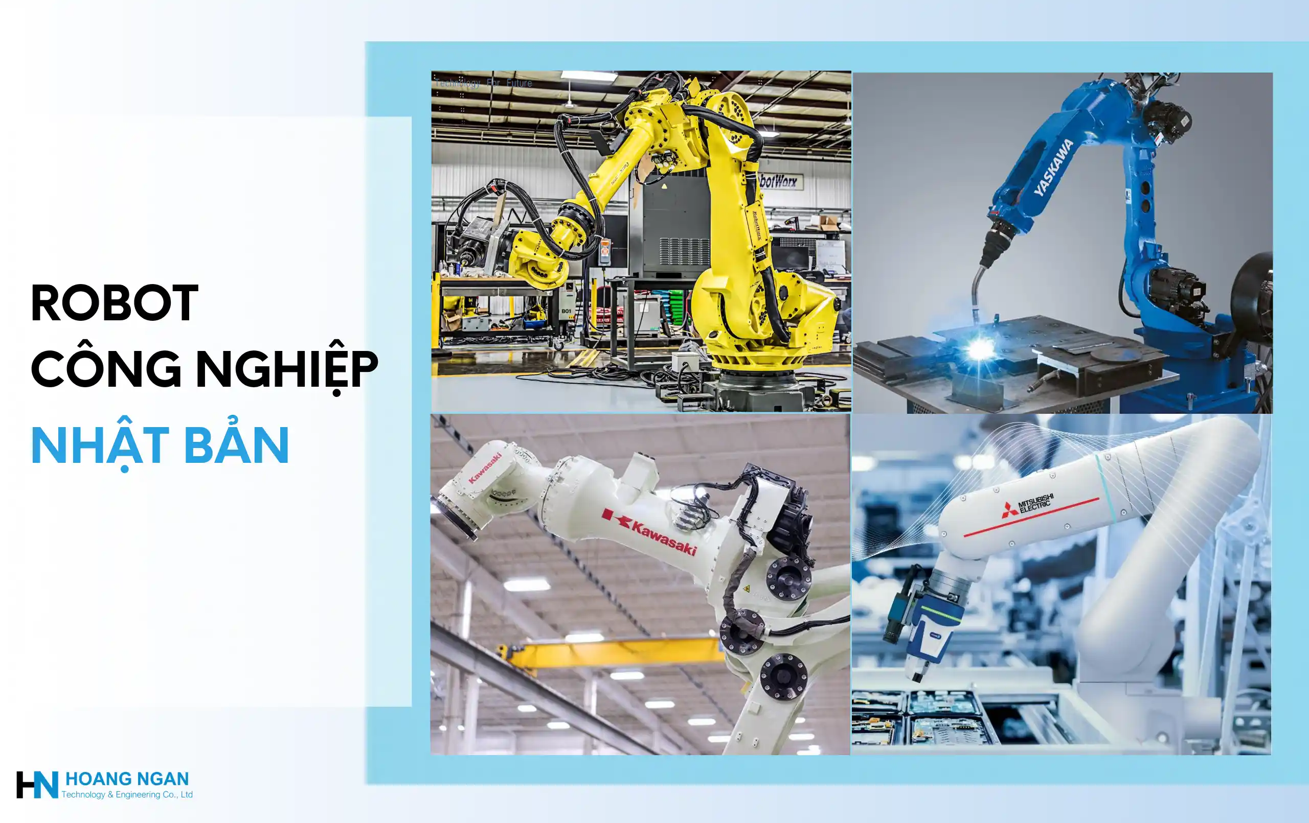 Phân loại robot công nghiệp theo nguồn gốc - Nhật Bản
