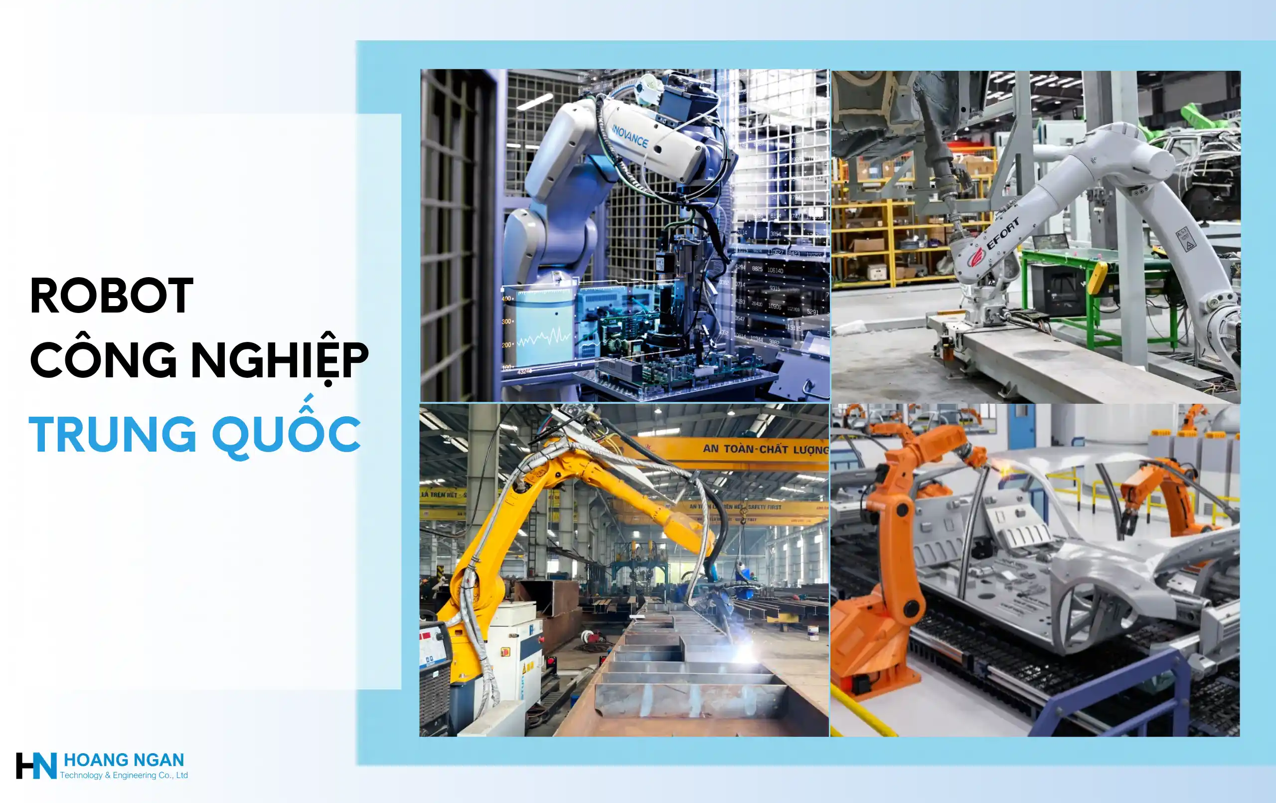 Phân loại robot công nghiệp theo nguồn gốc - Trung Quốc