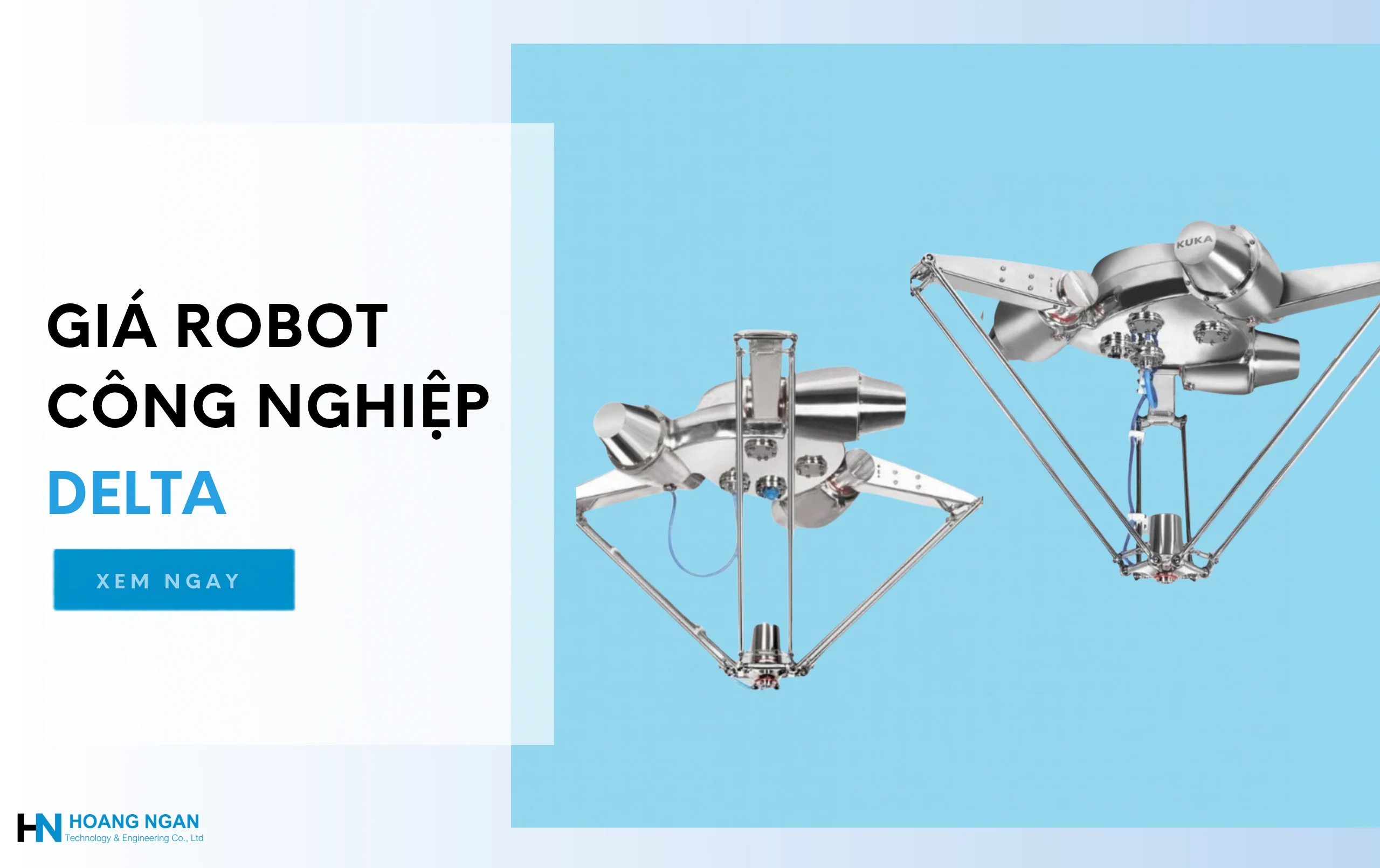Giá cánh tay robot công nghiệp Delta