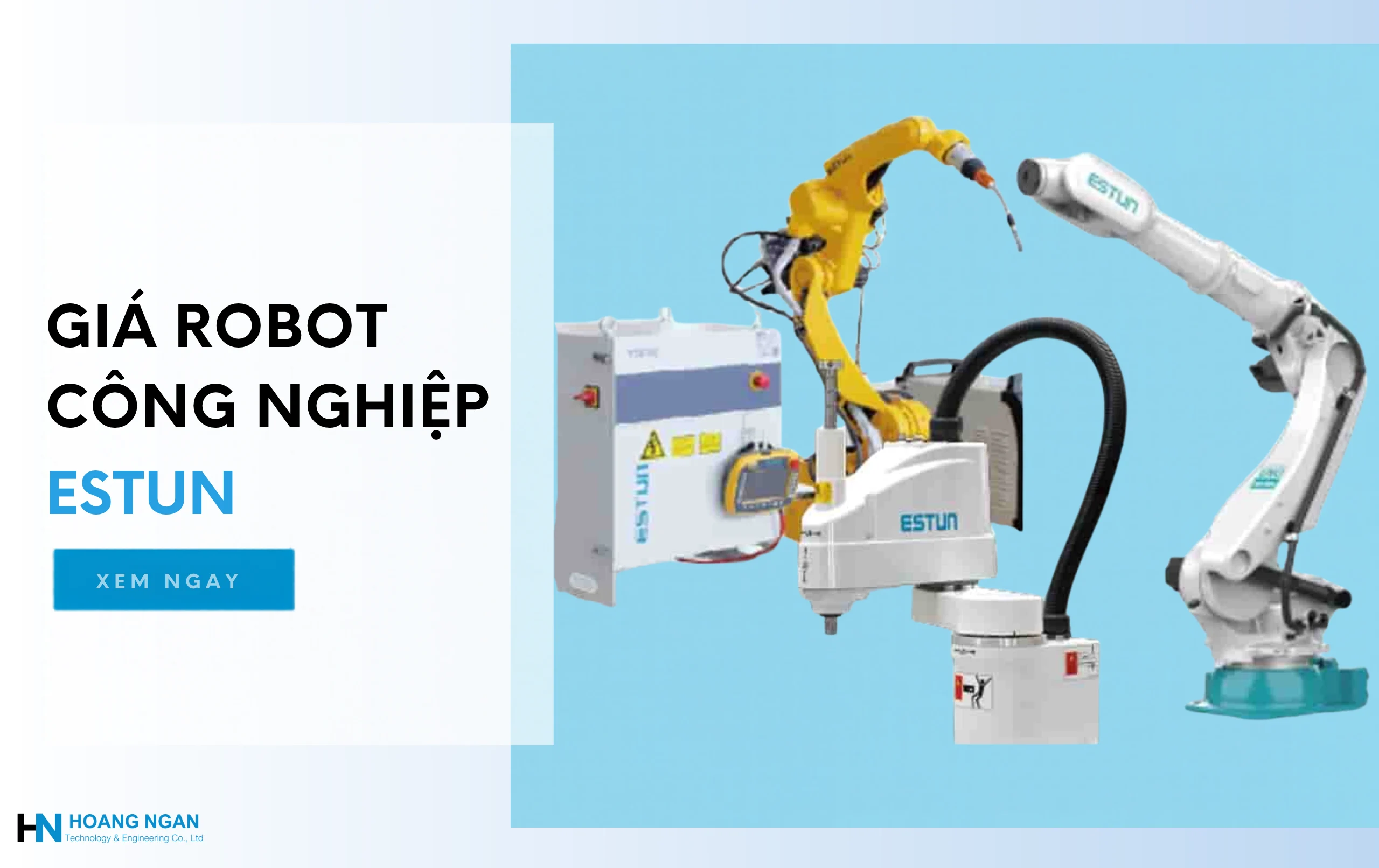Giá cánh tay robot công nghiệp Estun