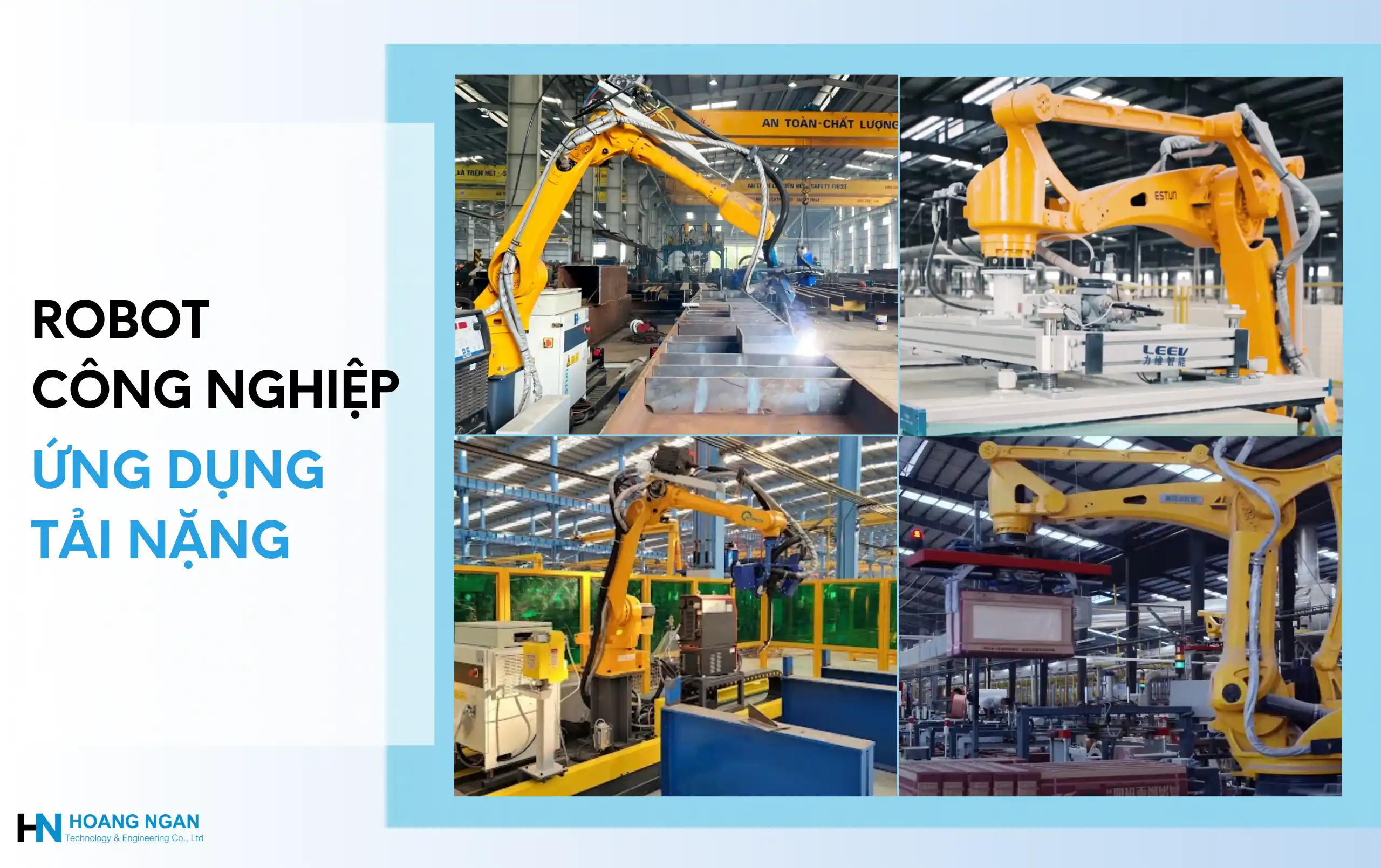 Phân loại robot công nghiệp theo ứng dụng tải nặng